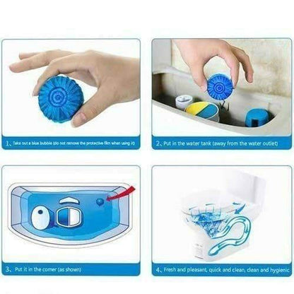 Toilet Cleaning Tablet | Toilet Deodorizer Bathroom Cleaner Tablet 1 pack (10 tablets)